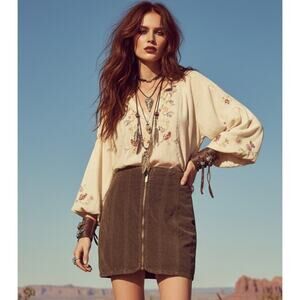 We The Free Corduroy Mini Skirt — Size 0